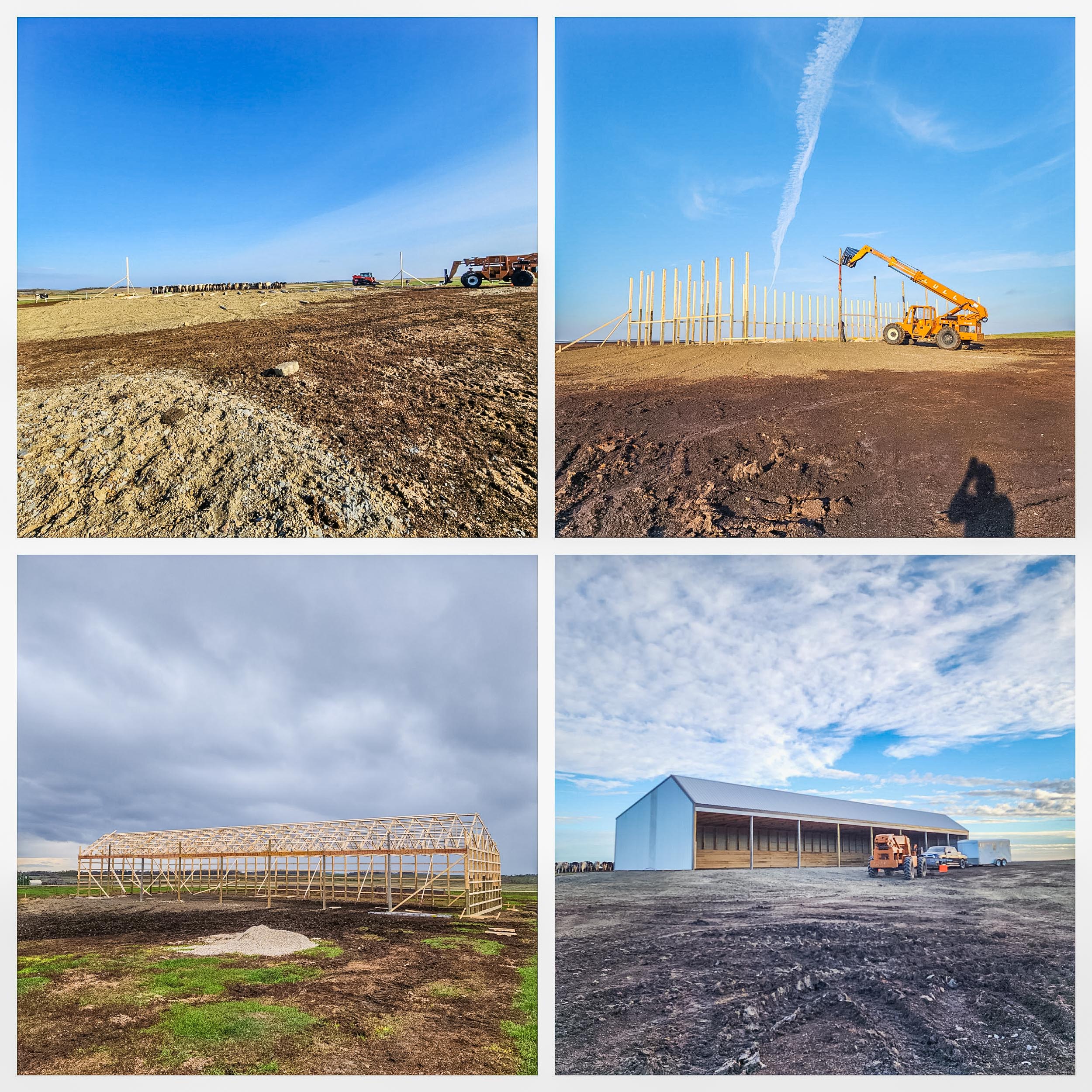 Agricultural building constructed by Grey Owl Construction